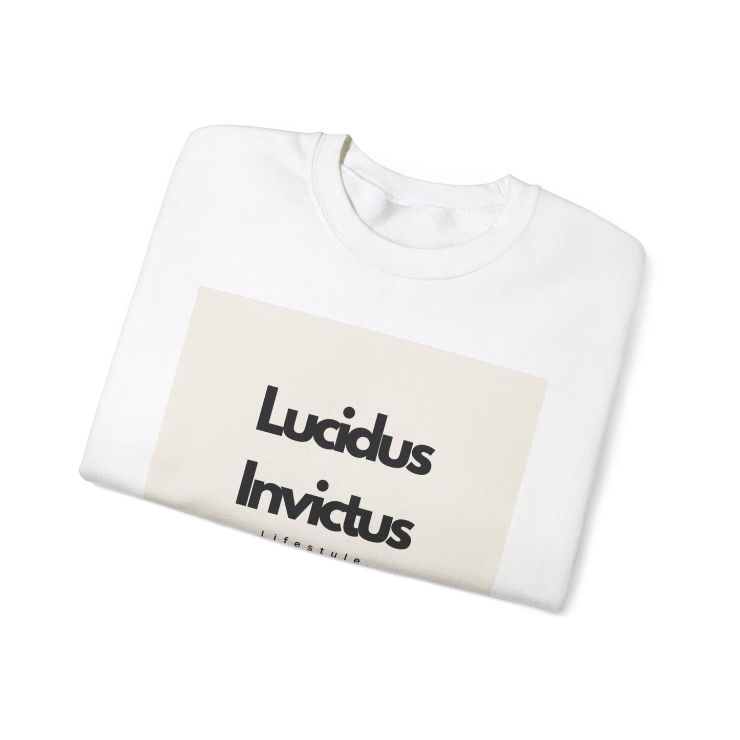 LUCIDUS INVICTUS Comfy & Stylish Sweatshirt.