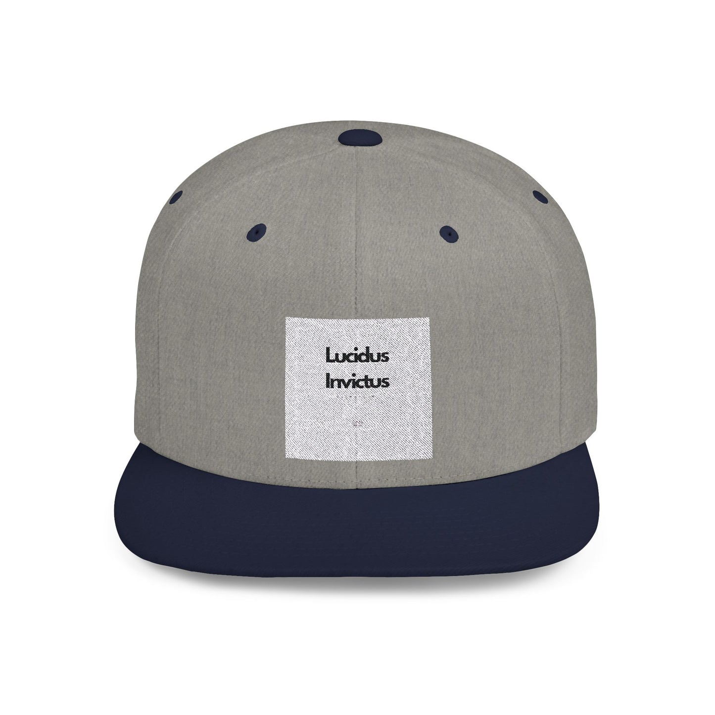 LUCIDUS INVICTUS Snapback Cap - Comfortable and Stylish, Modern Urban Cap.