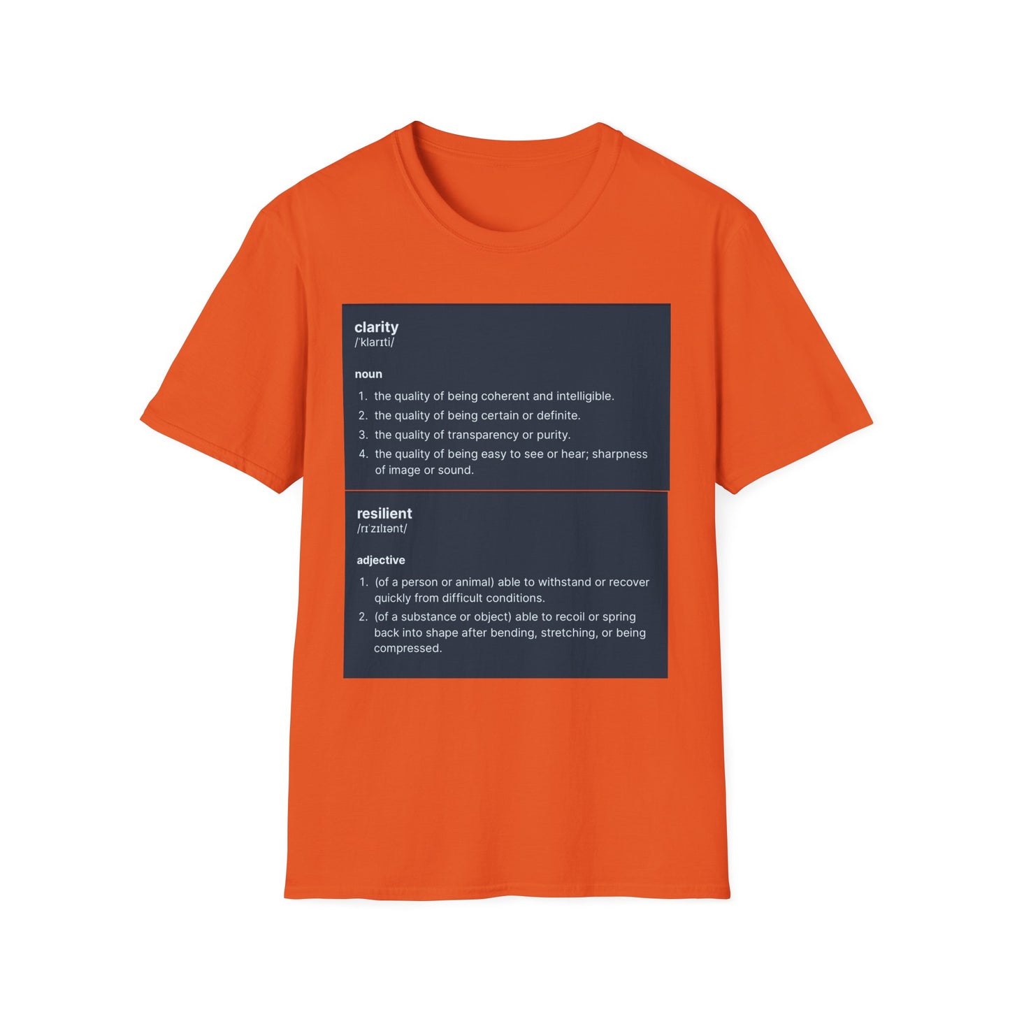 LUCIDUS INVICTUS Softstyle Comfort T-Shirt.