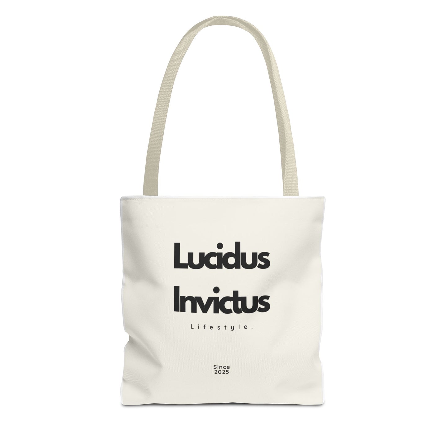 LUCIDUS INVICTUS Tote Bag - Modern Lifestyle Unisex and Stylish.