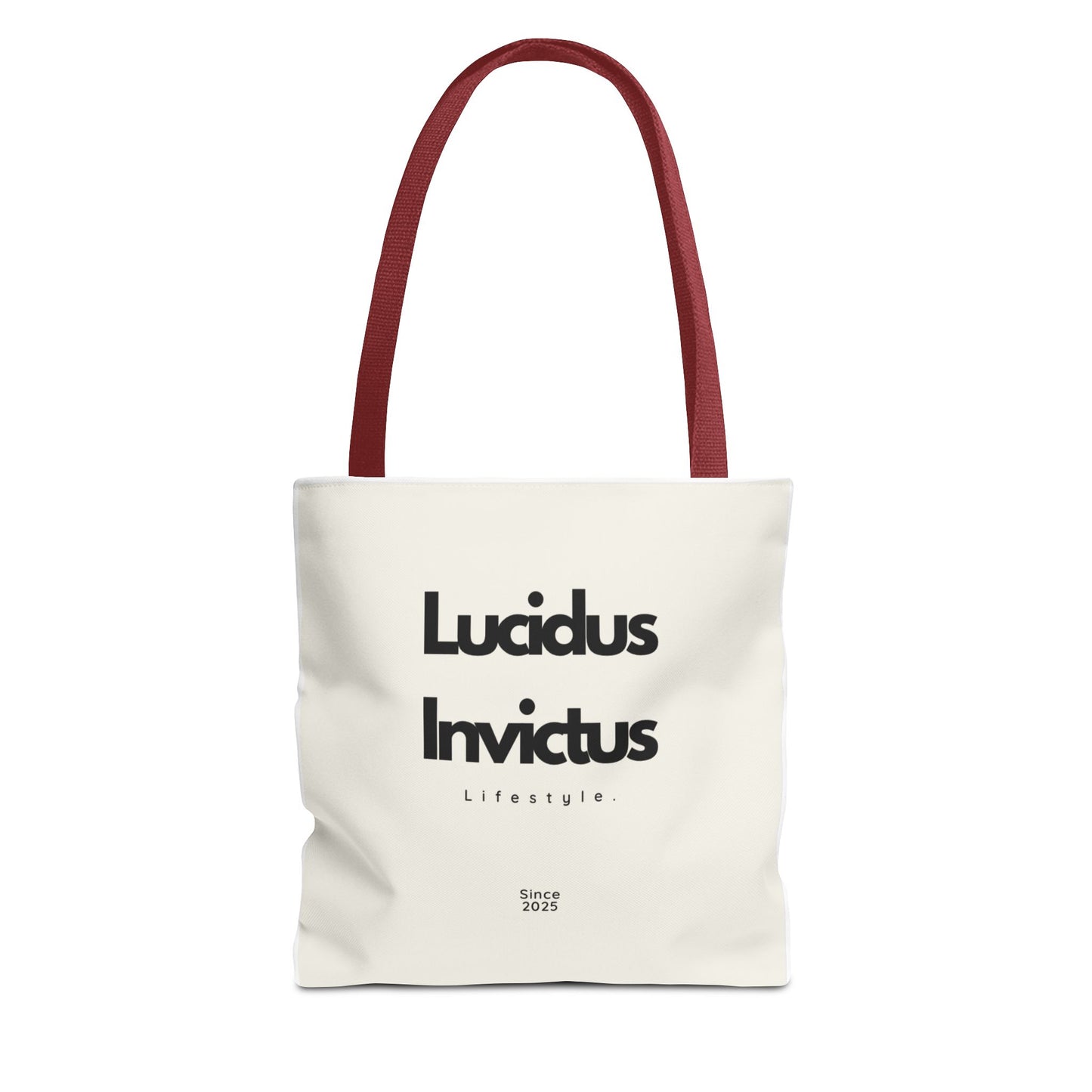 LUCIDUS INVICTUS Tote Bag - Modern Lifestyle Unisex and Stylish.