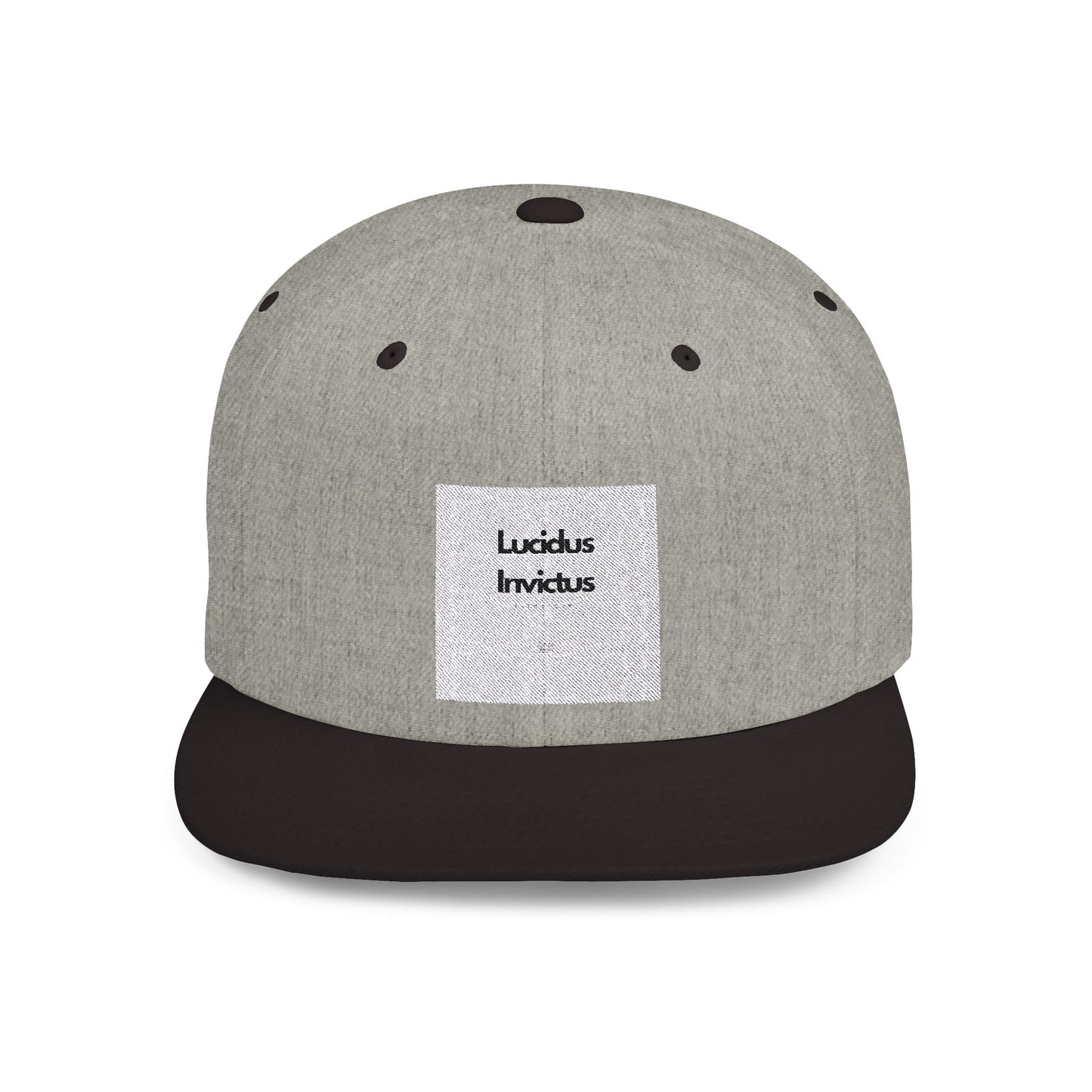 LUCIDUS INVICTUS Snapback Cap - Comfortable and Stylish, Modern Urban Cap.