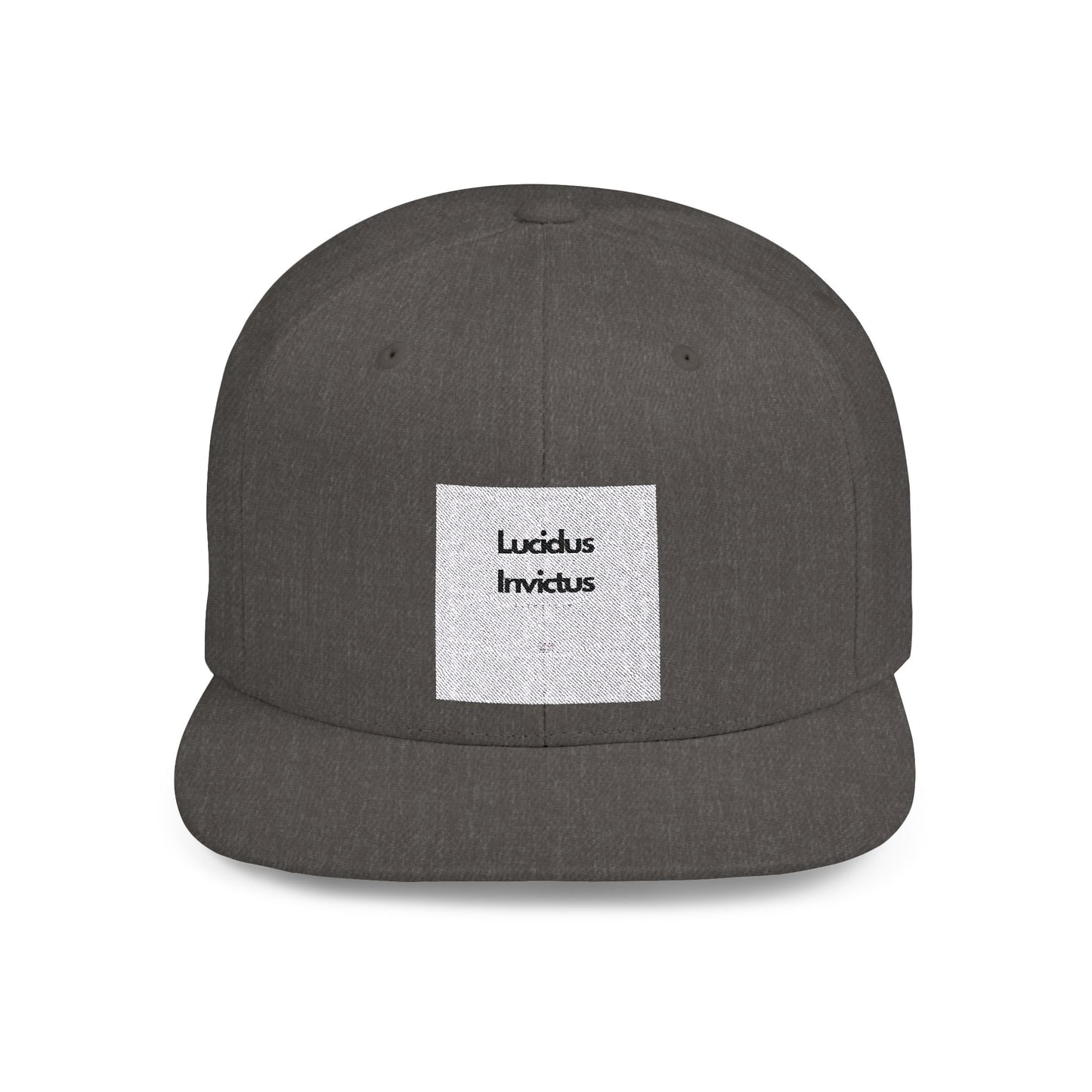 LUCIDUS INVICTUS Snapback Cap - Comfortable and Stylish, Modern Urban Cap.