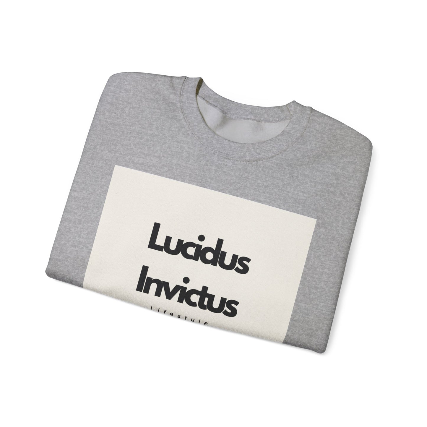 LUCIDUS INVICTUS Comfy & Stylish Sweatshirt.