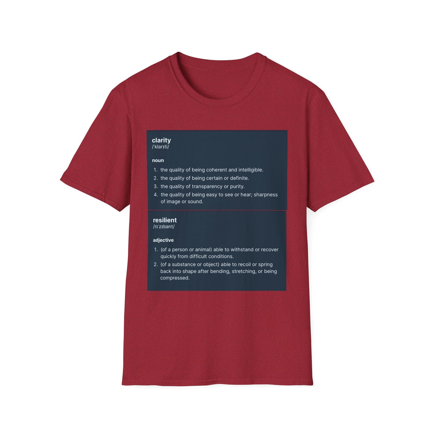 LUCIDUS INVICTUS Softstyle Comfort T-Shirt.