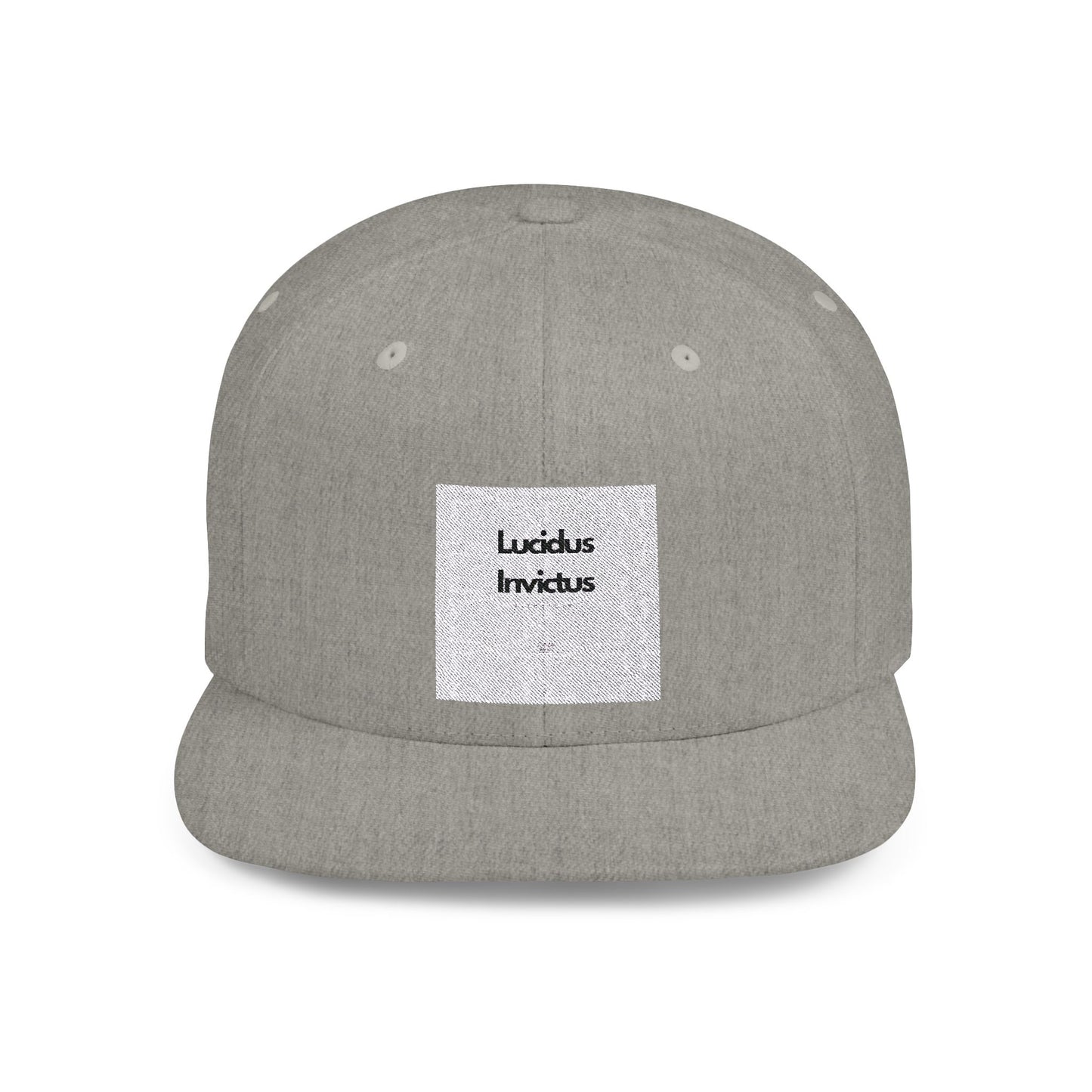 LUCIDUS INVICTUS Snapback Cap - Comfortable and Stylish, Modern Urban Cap.