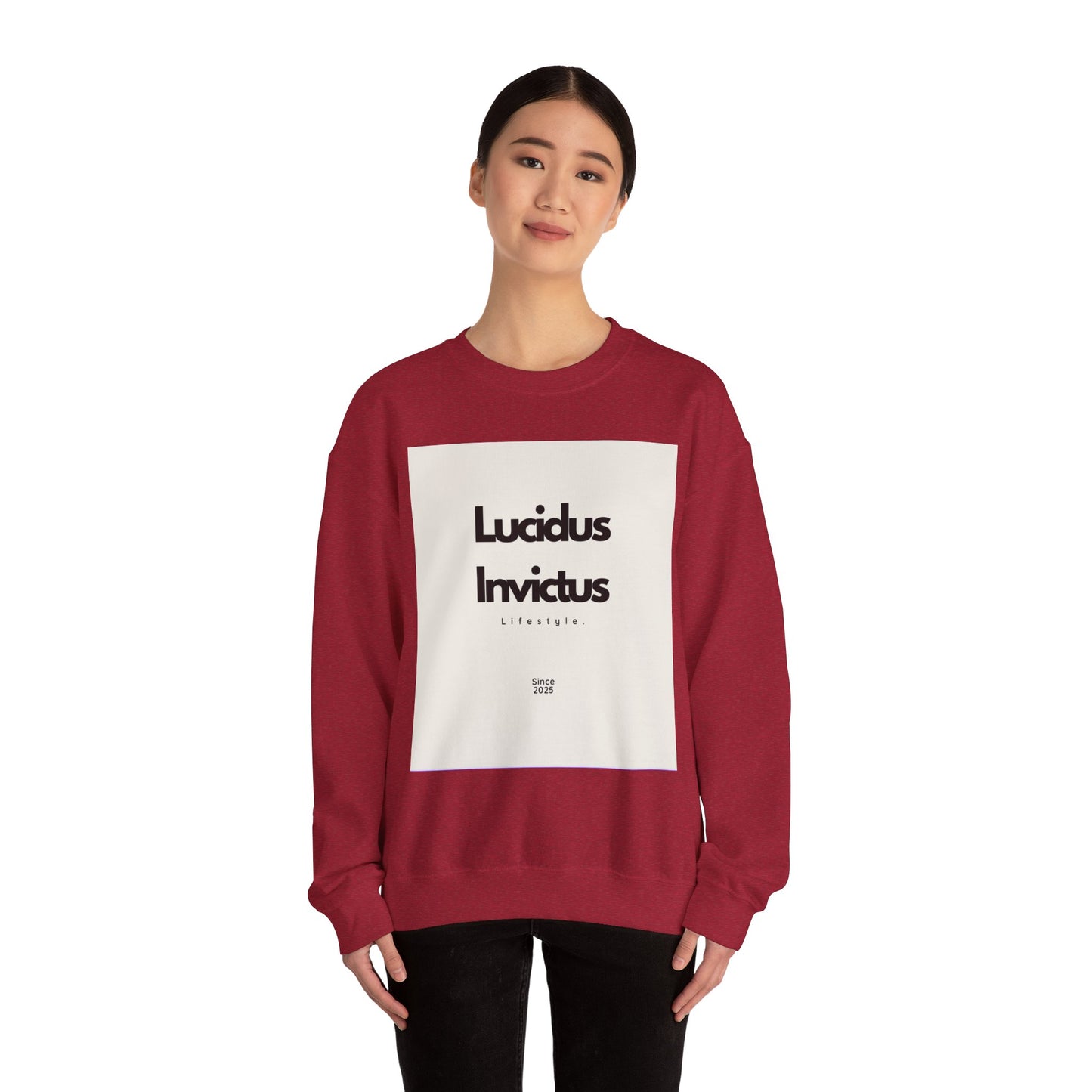 LUCIDUS INVICTUS Comfy & Stylish Sweatshirt.