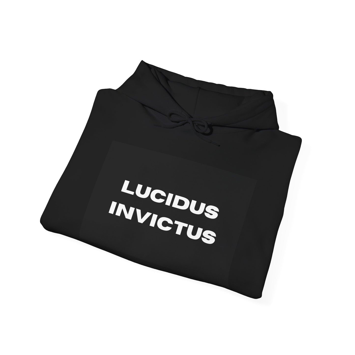 LUCIDUS INVICTUS Resistant Hoodie. Unisex, elegant and versatile, great for any occasion.