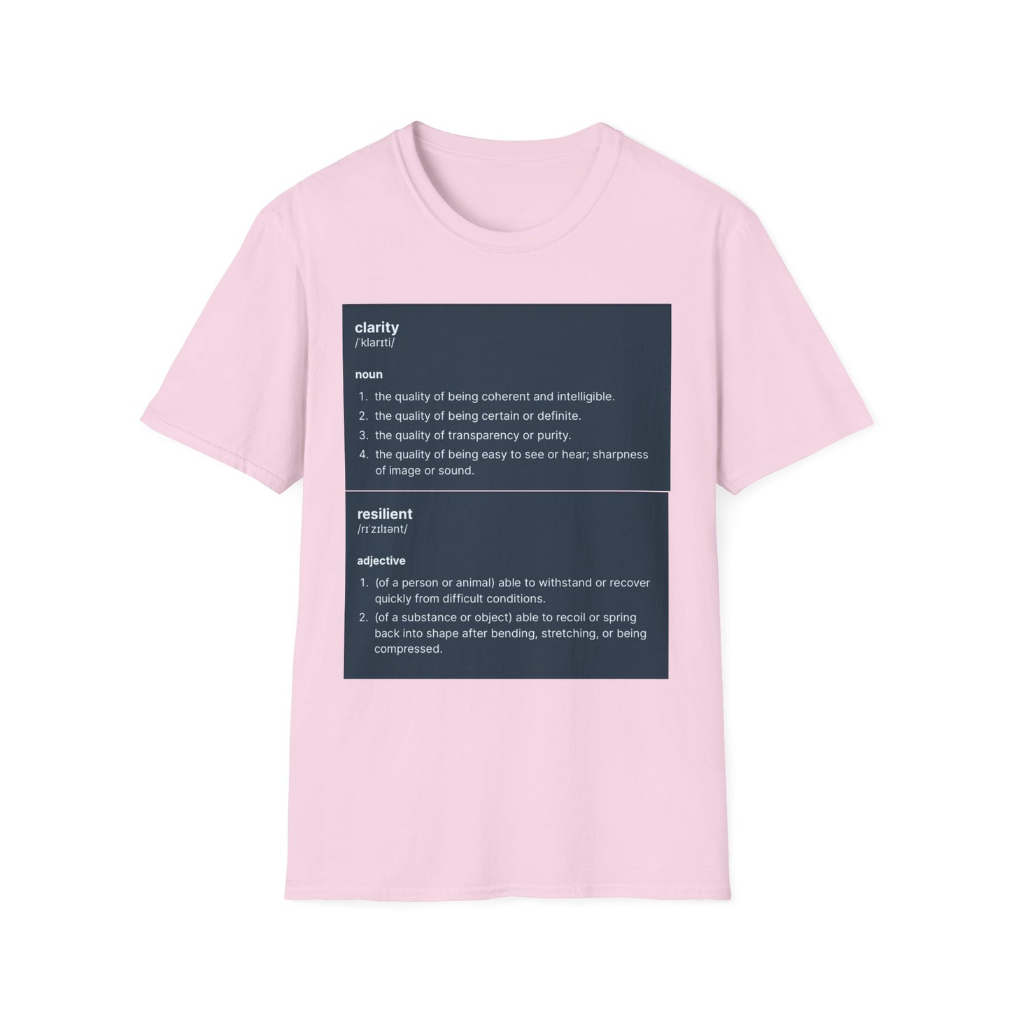 LUCIDUS INVICTUS Softstyle Comfort T-Shirt.