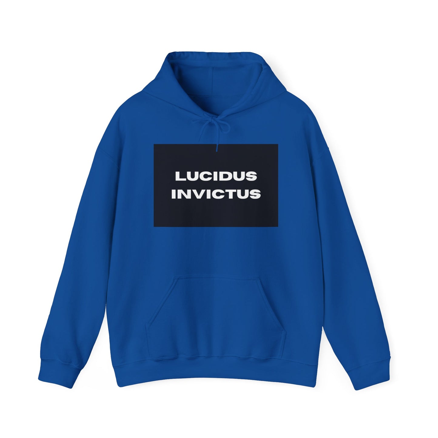 LUCIDUS INVICTUS Resistant Hoodie. Unisex, elegant and versatile, great for any occasion.