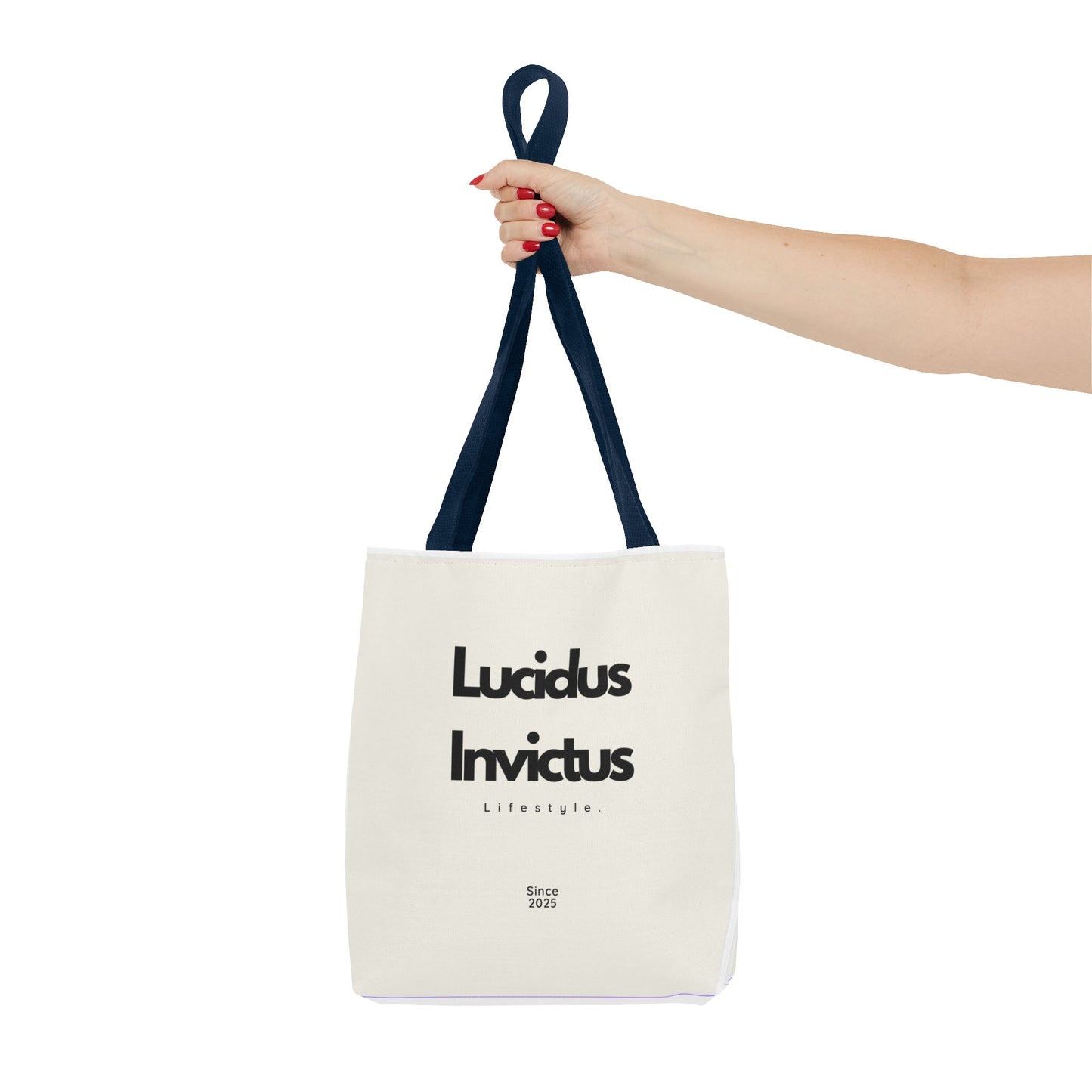 LUCIDUS INVICTUS Tote Bag - Modern Lifestyle Unisex and Stylish.