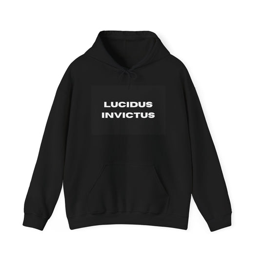 LUCIDUS INVICTUS Resistant Hoodie. Unisex, elegant and versatile, great for any occasion.