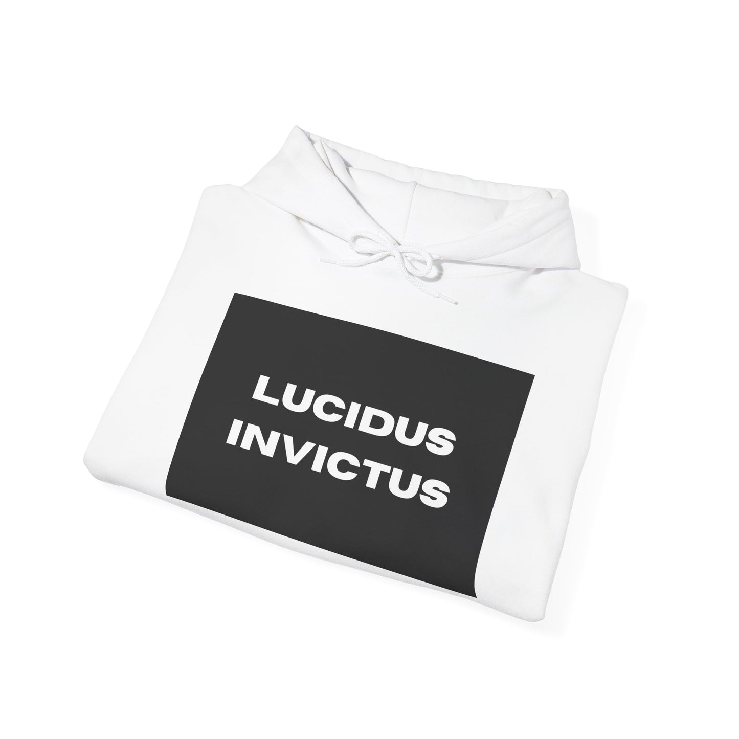 LUCIDUS INVICTUS Resistant Hoodie. Unisex, elegant and versatile, great for any occasion.