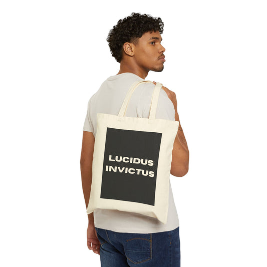 LUCIDUS INVICTUS Cotton Tote Bag