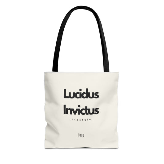 LUCIDUS INVICTUS Tote Bag - Modern Lifestyle Unisex and Stylish.